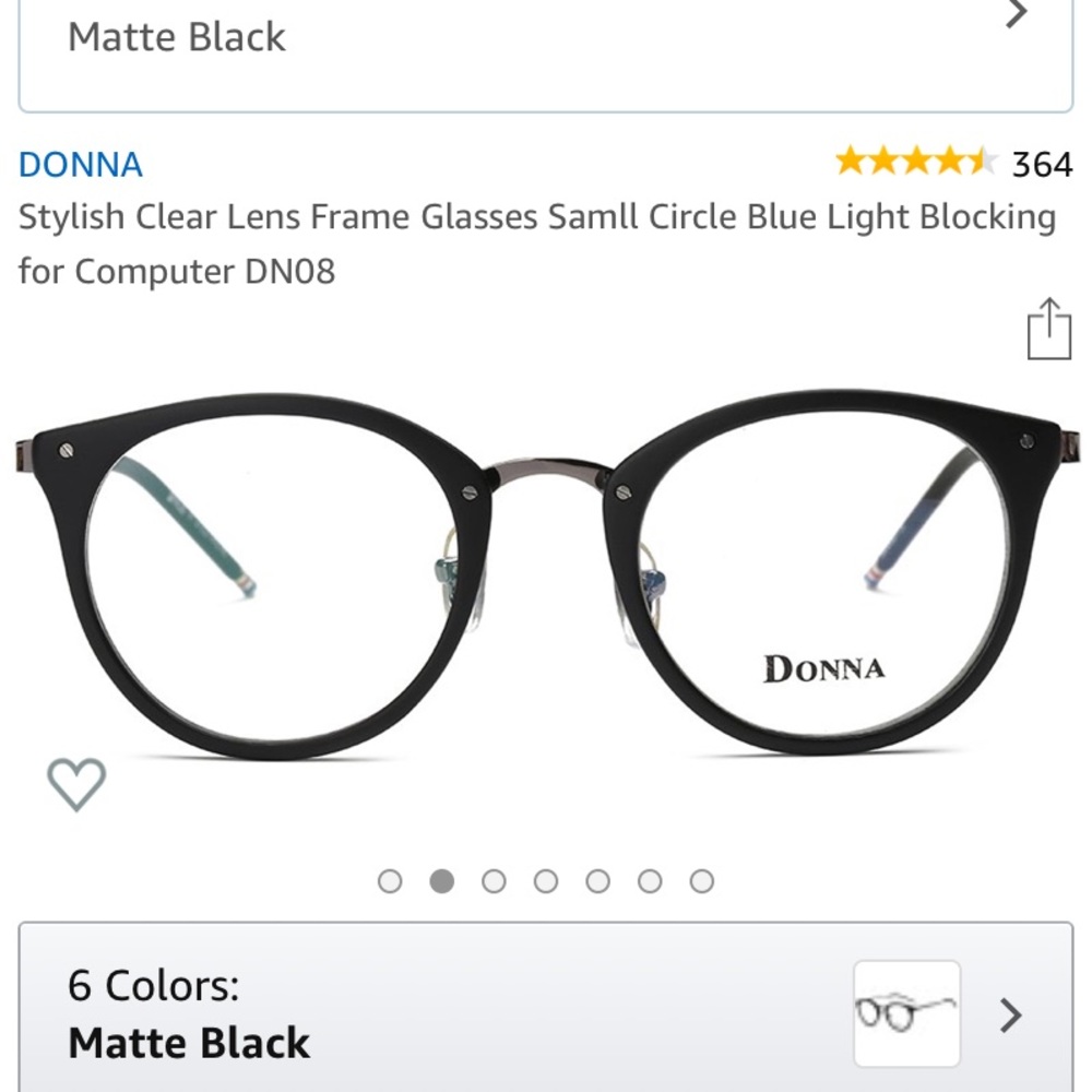 Blue light blocking glasses; computer glasses